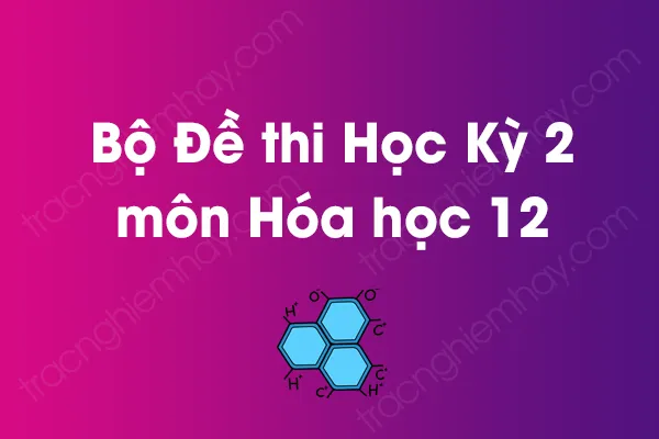 Bộ đề thi học kỳ 2 môn Hóa học Lớp 12 năm [YEAR]